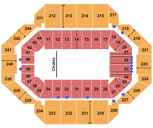 Rupp Arena At Central Bank Center PBR Seating Chart